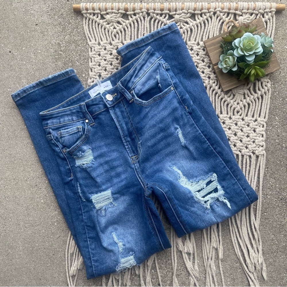 Risen Jeans Size 5 / 27 High Rise Distressed